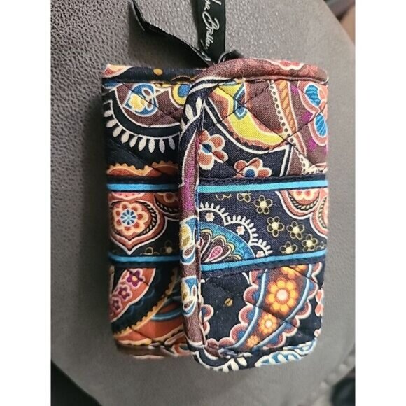 Vera Bradley Wallet Trifold Hook And Loop ID Window‎ Pockets Coin Holder - Picture 1 of 13